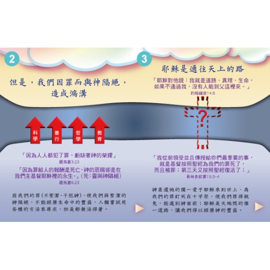 福音單張：「福音五分鐘：神為您預備了一份愛的禮物」（繁體）